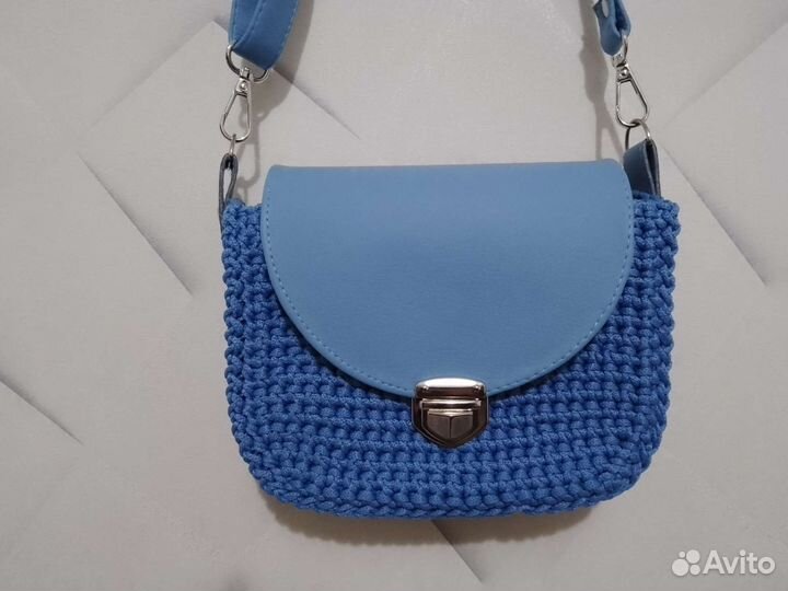 Вязаные сумочки ручной работы