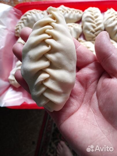 Манты из говядина, Пельмени из говядина, курица
