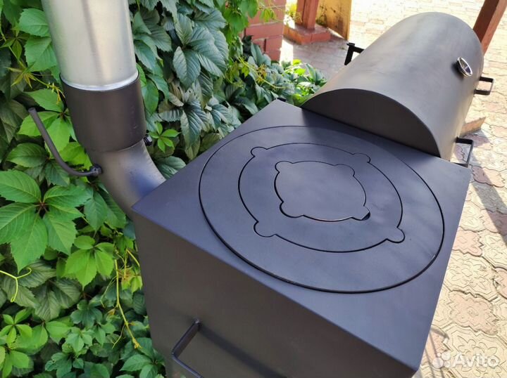 Мангал-казан + гриль 4мм