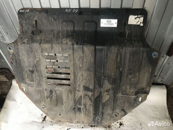 Защита картера Kia Rio 2 2006-2011