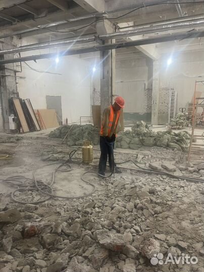 Аренда компрессора с отбойными молотками.Продувка