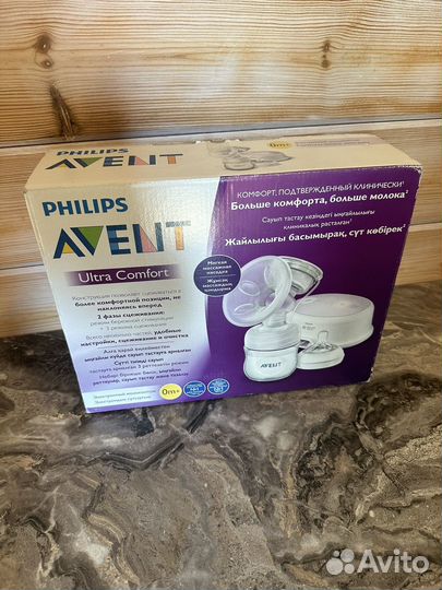 Молокоотсос avent электрический