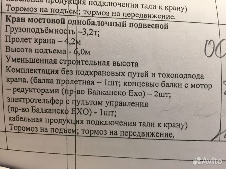 Кран балка