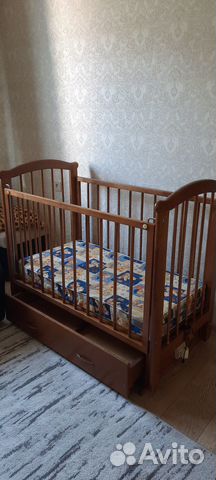 Детская кровать с выдвижным ящиком купить в Ессентуках | Личные вещи ...