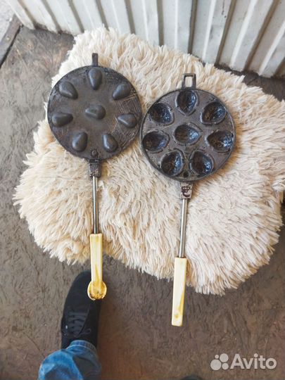 Форма для выпечки, грибочки, орешки, мишки СССР