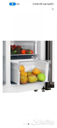 Новый Холодильник hiberg RFS-480DX NFB inverter