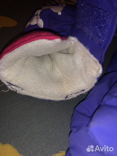 Варежки детские непромокаемые