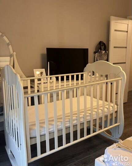 Детская кроватка (под ремонт) Baby Expert Diamante