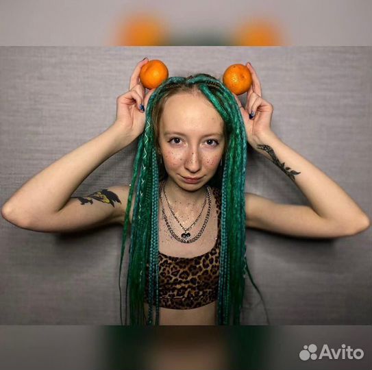 Безопасные/натуральные дреды и косы