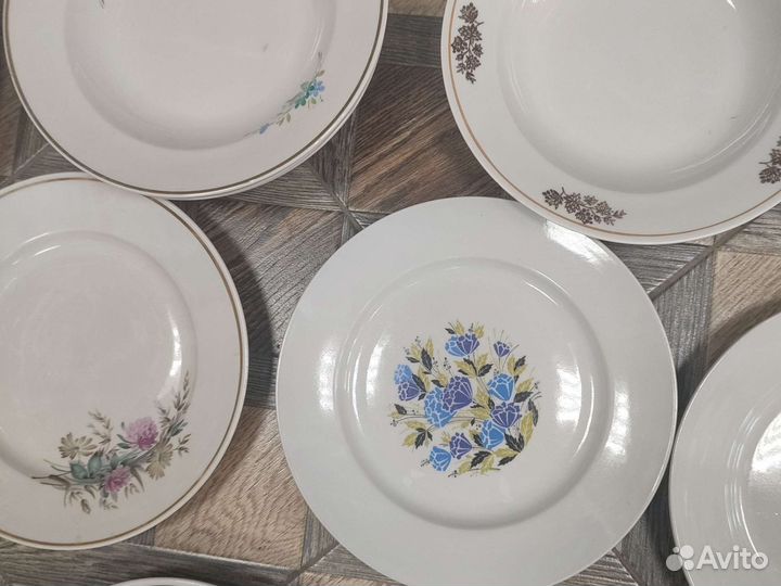 Фарфоровые тарелки СССР