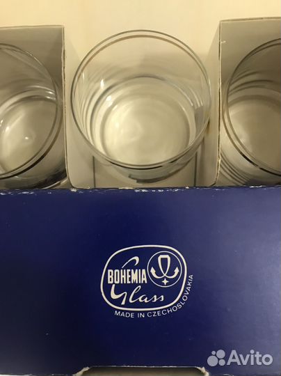Набор стаканов богемия