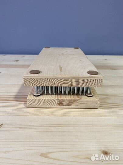 Доска садху с оцинкованными гвоздями