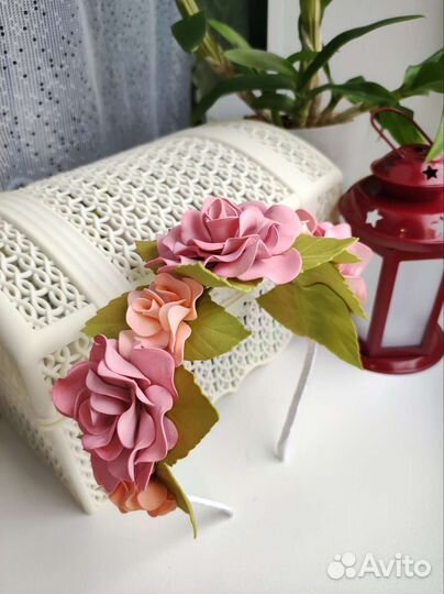 Ободок ручной работы