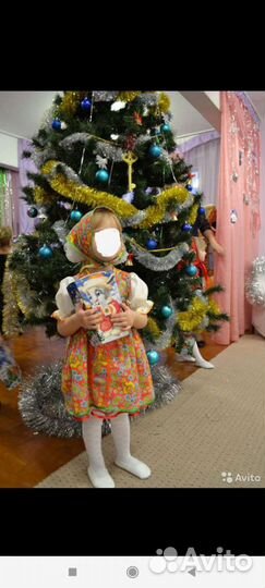 Новогодний костюм Матрешка