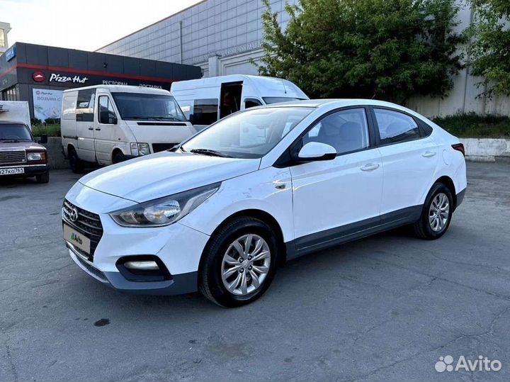 Hyundai Solaris 1.4 МТ, 2018, 206 807 км