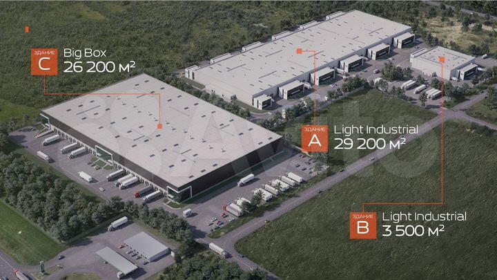 Помещение под производство в продажу, 4320 м²