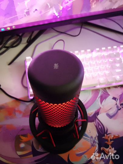 Микрофон hyperx quadcast