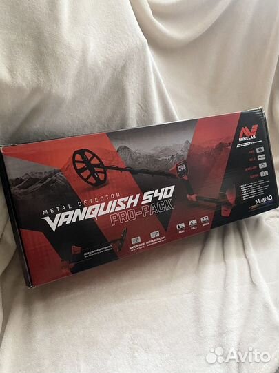 Металлоискатель minelab vanquish 540 pro pack