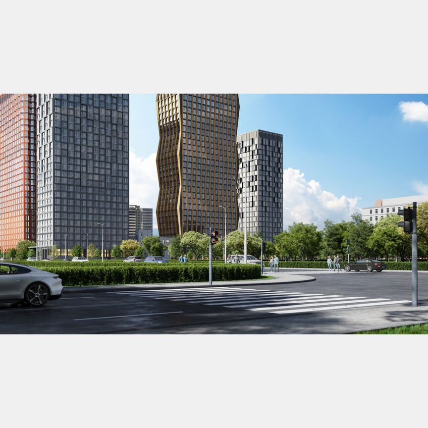 1-к. квартира, 35,3 м², 22/23 эт.