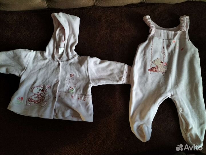 Детские вещи пакетом от 0-5 месятца