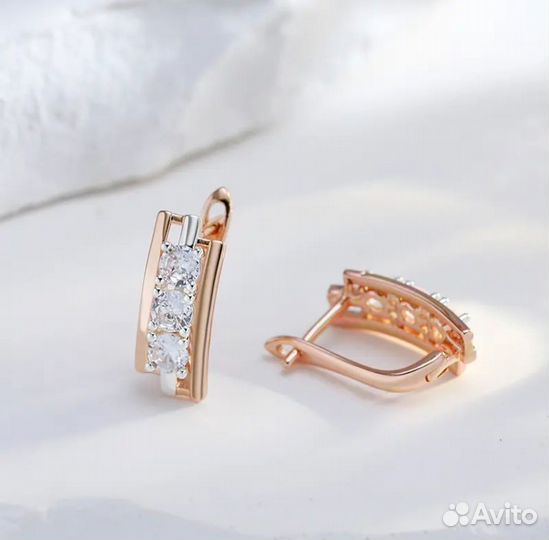 Серьги - капельки