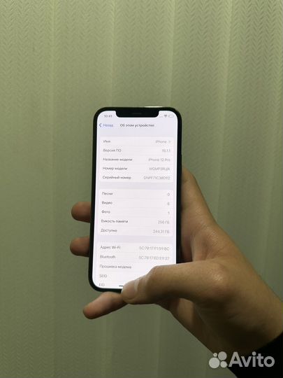 iPhone 12 Pro, 256 ГБ