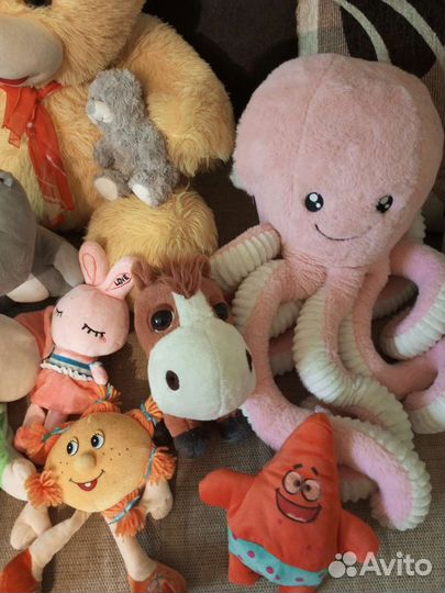 Мягкие игрушки пакетом