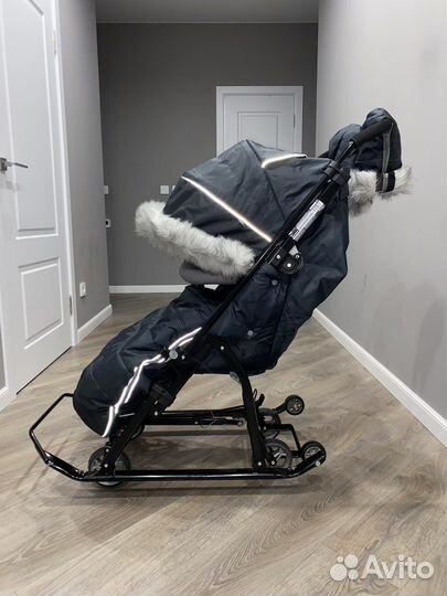 Бронь Санки-коляска с мехом Ника Детям 7-5SK