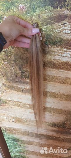 Волосы для наращивания 47 см микс