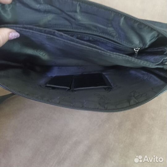 Мужская кожаная сумка для документов