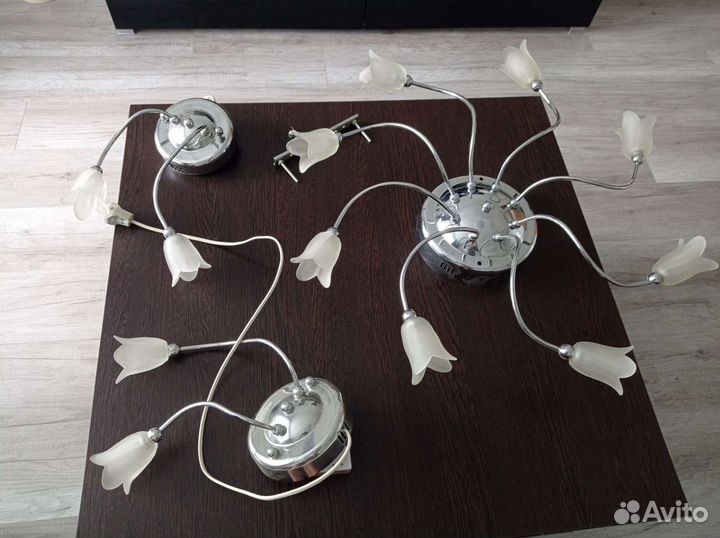 Светильник потолочный бу плюс два бра