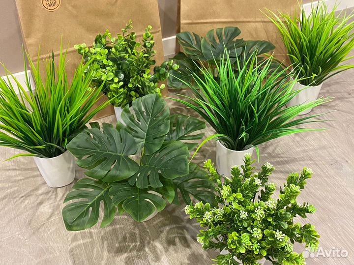 Искусственные цветы как в IKEA