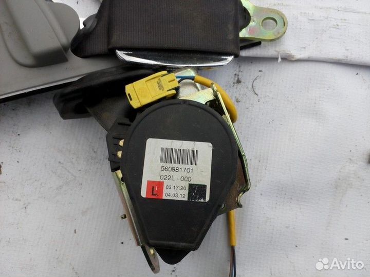 Ремень безопасности задний левый Volkswagen