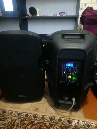 Активные колонки и dj вертушки