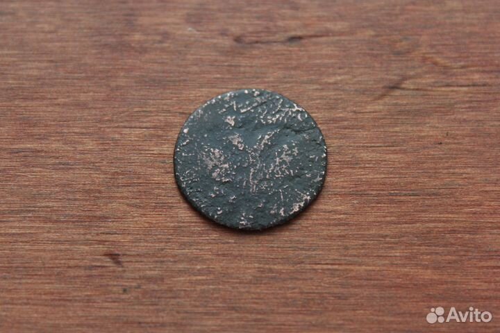 Деньга 1704 год Петр I в Твери