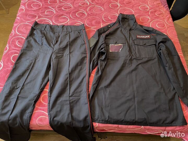 Полевая форма полиции вверх 52-54