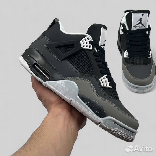 Кроссовки Nike AIR jordan 4 retro 'fear'