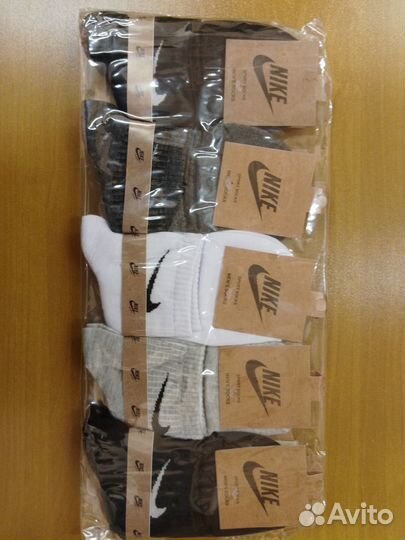 Носки брендовые средние 10 пар