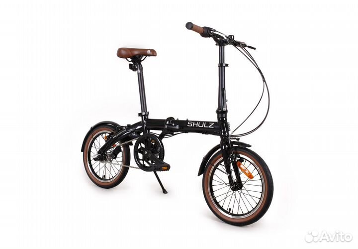 Cкладной велосипед Shulz Hopper 3 черный