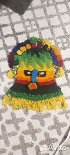 Вязаная маска