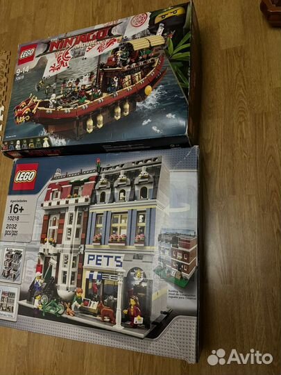 Новые неполные Lego 70618 и 10218