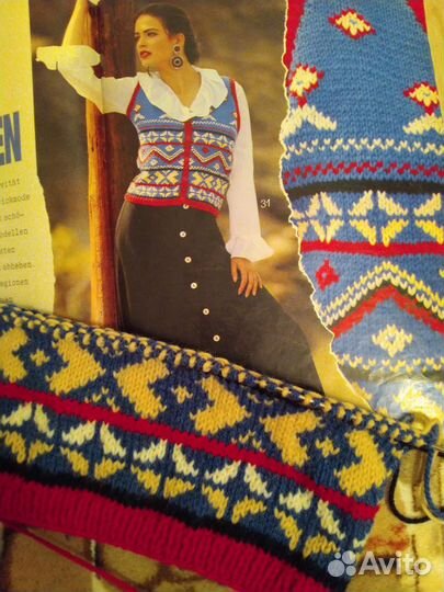 Жилет вязаный женский ручная работа