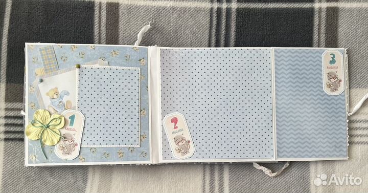 Hand made книга-альбом 1 год жизни малыша