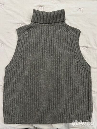 Жилет коричневый &other stories шерстяной женский