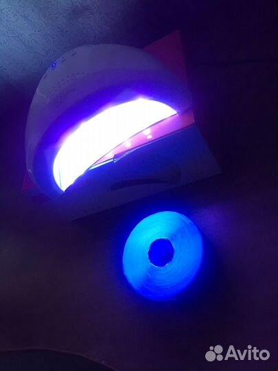 SUN One UV/LED Nail Lamp и формы для ногтей)