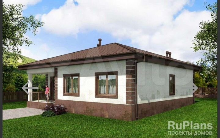 Дом 112 м² на участке 5 сот.