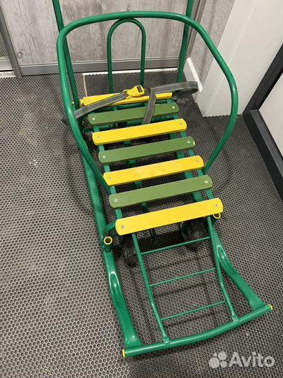 Санки на колесах