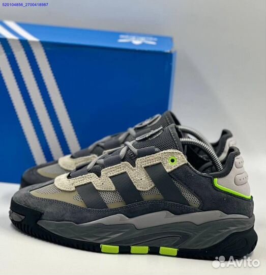 Кроссовки Adidas Niteball Grey (Арт.17201)