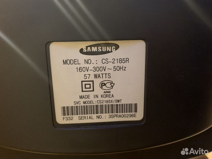 Телевизор samsung cs-2185r