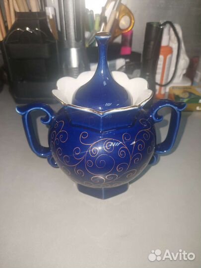 Кобальтовая посуда